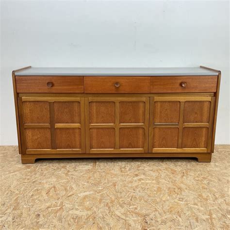 Vintage Nathan Teak Sideboard Hunt Vintage