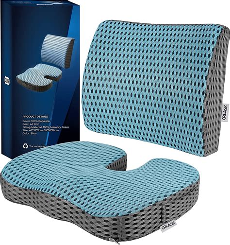 Orlask Coussin Orthop Dique Pour Chaise De Bureau Coussin De Chaise