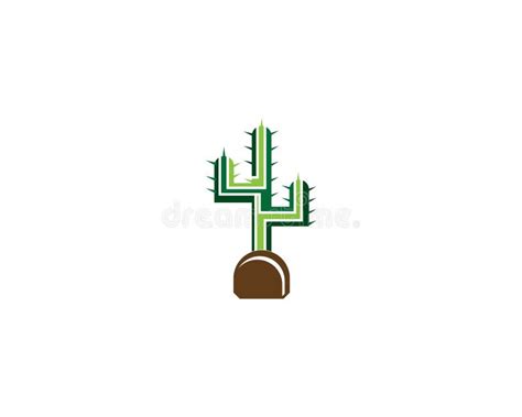 Saguaro Cactus Flat Vector Icon Stock Illustration Illustration Of