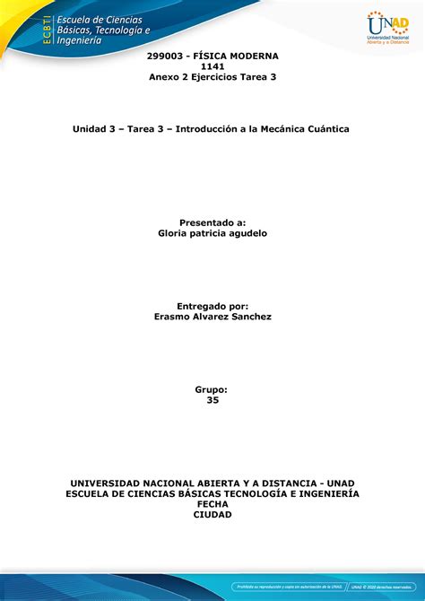 Tarea Fisica Moderna Erasmo F Sica Moderna Anexo