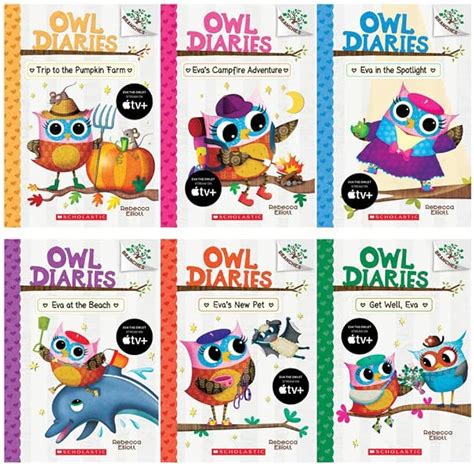 Owl Diaries Collection 1 17 Books Set By Rebecca Elliott 52 Off