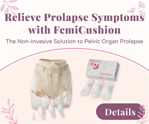 Natural Female Prolapse Support Femicushion Artofit