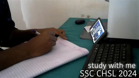 Study With Me Ssc Chsl Youtube