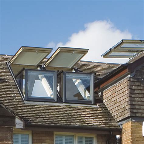 Pop Up Balcony Attic Window Transforms Into Outdoor Space Roof