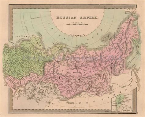 Original Russian Empire Map