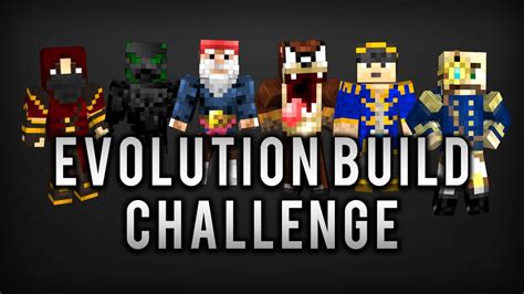 Minecraft Evolution Build Challenge Episode 1 Youtube