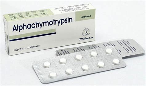 Alpha chymotrypsin là thuốc gì ? Công dụng và tác dụng phụ của thuốc