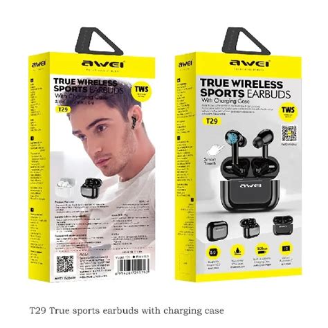 AWEI T29 True TWS Wireless Earbuds - Best Price in Bangladesh
