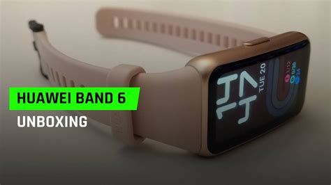 Huawei Band 6 Unboxing Youtube