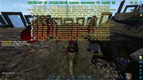 Ark Official PvP Meat Running RAGE SV 212 YouTube