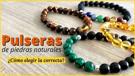 Pulseras de piedras naturales Cómo elegir la correcta YouTube