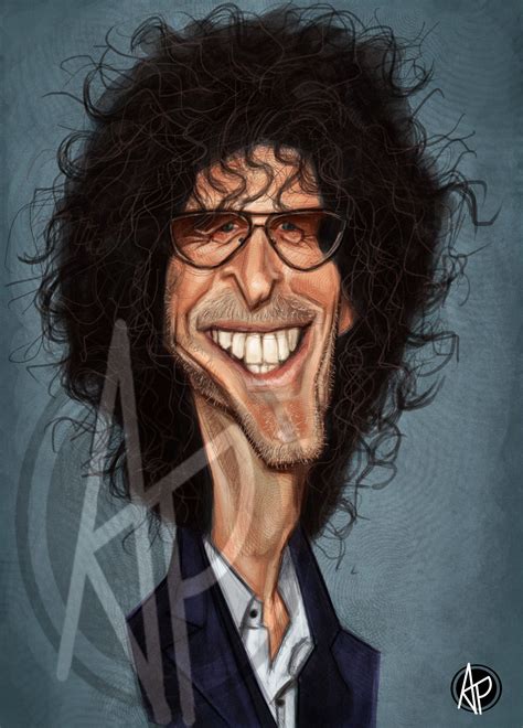 Howard Stern Caricature