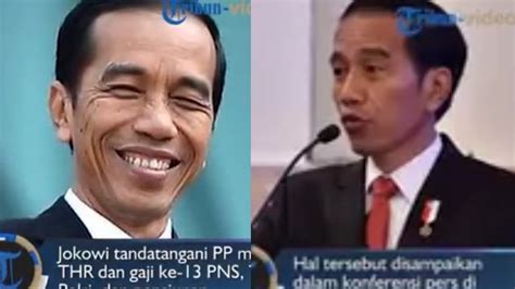 Thr 2022 Tak Hanya Pns Presiden Jokowi Dan Wapres Maruf Amin Dapat Thr