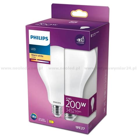 Żarówka Led Classic A95 E27 23w 200w 3452lm 2700k Fr Nd 1pf Philips