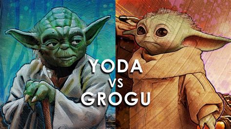 Yoda Vs Grogu Size Comparison Youtube