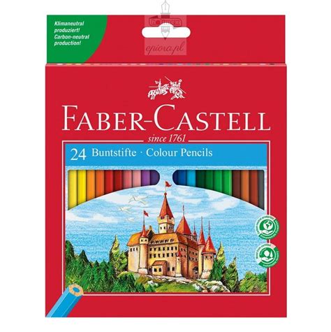 Kredki Faber Castell Zamek 24 Szt E3BF 38940 Holimex