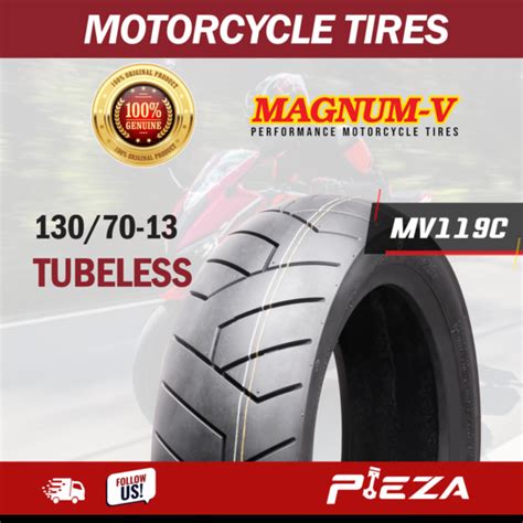 MAGNUM V 130 70 13 TUBELESS TIRE Pieza Automotive PH