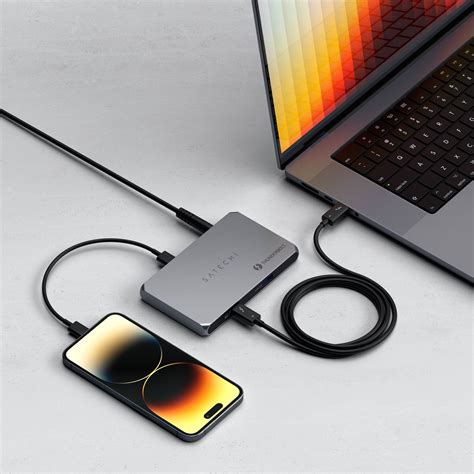 Thunderbolt 4 Slim Hub | Satechi - Apple and PC Accessories