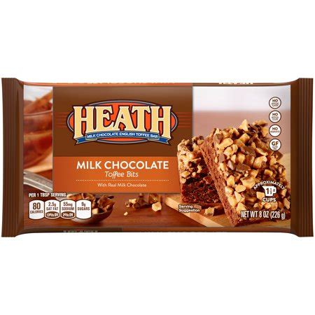 HEATH English Toffee Bits, 8-Ounce Allergy and Ingredient Information