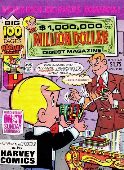 Richie Rich Million Dollar Digest Published January