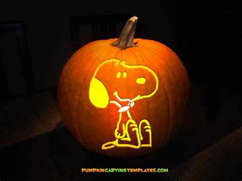 Snoopy Pumpkin Stencil Mom Wife Busy Life