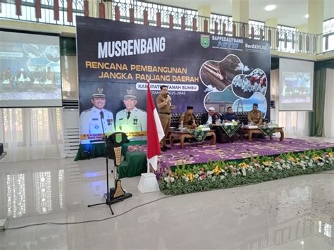 Bupati Tanah Bumbu Resmi Buka Musyawarah Perencanaan Pembangunan Untuk