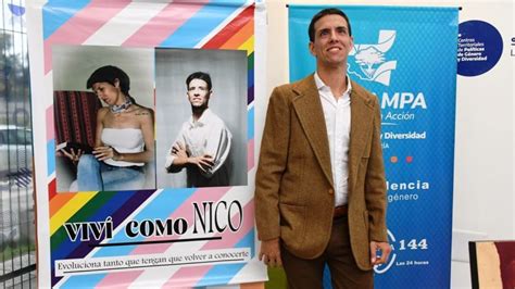 La historia de Nicolás un hombre trans de La Pampa en una muestra