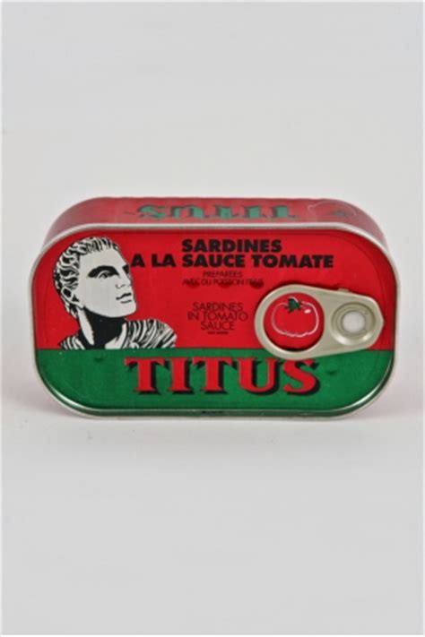 Sardines à la Sauce Tomate Titus Bahadourian Sardines à la Sauce