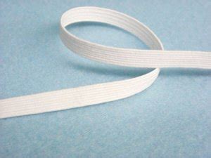 Wholesale Flat Braided Elastic 1040 White 1 4 144yds