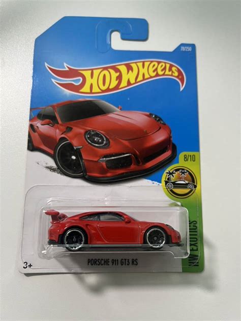 生産終了 未開封 ポルシェ GT RS ホットウィール HotWheels Hot Wheels Porsche ミニカー