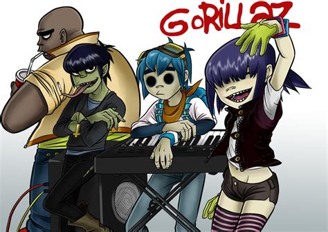 The Gorillaz Band Members Pictures