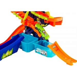 Pista Hot Wheels City Color Shifters Splash Estação Científica