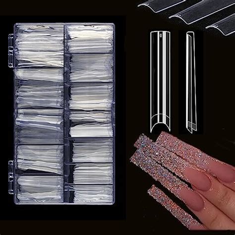 3xl No C Curve Square Nail Tips For Acrylic Nails Ejiujiuo