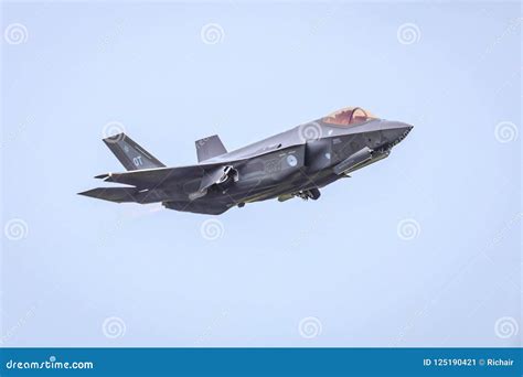 Lockheed Martin F-35 Lightning II, Gear Coming Up Editorial Photo - Image of expensive, pilot ...