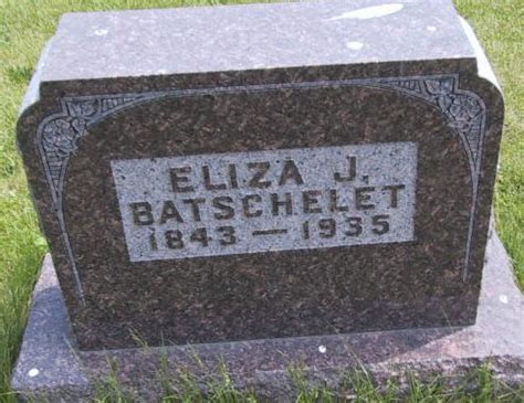 Eliza Jane Batschelet 1843 1935 Find A Grave Memorial