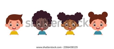 Multicultural Facial: Over 243 Royalty-Free Licensable Stock Vectors ...