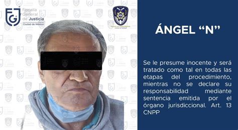 Fiscalía Cdmx Detuvo A Ángel Casimiro “n” Por Delito De Pornografía