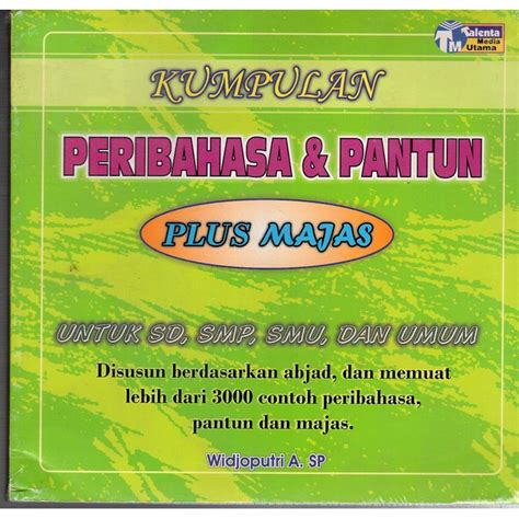 Jual Buku Kumpulan Peribahasa Dan Pantun Plus Majas Shopee Indonesia