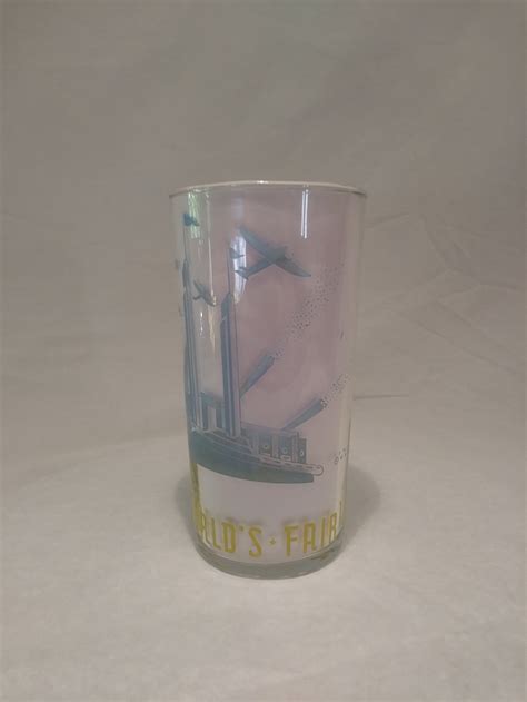 Transportation 1939 Worlds Fair Souvenir Drinking Glass Etsy New