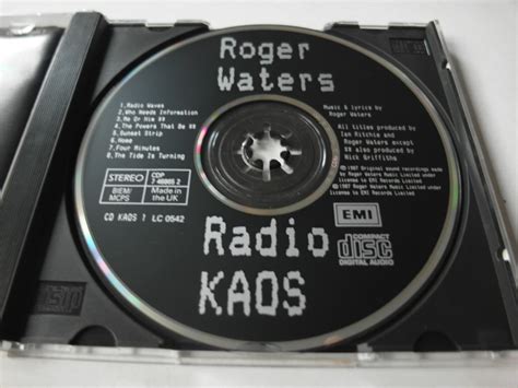 Roger Waters Radio Kaos Made In Uk Oficjalne