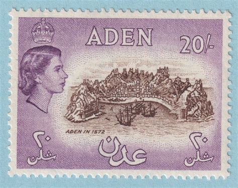 Aden Mint Never Hinged Og No Faults Very Fine Jgi Middle East