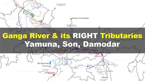 Ganga And Yamuna River Map : World Map For Kids Geography 4AD