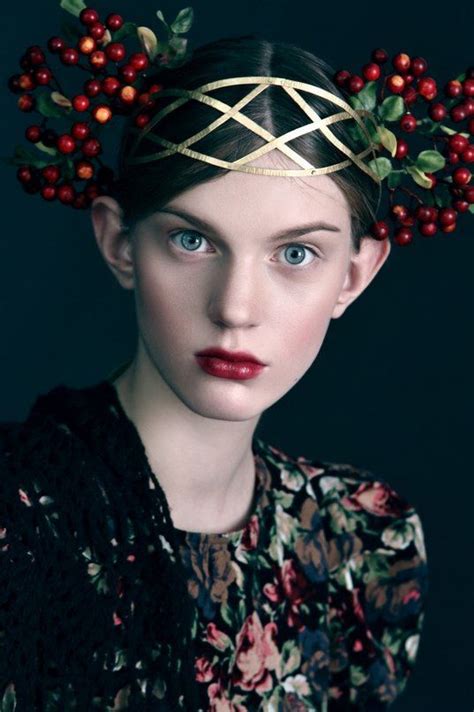 Hair accessories red, Folk fashion, Headpiece