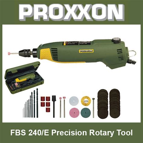 Proxxon Precision Drillgrinder Fbs 240e Sg Tooling Pte Ltd