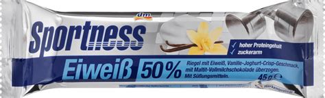 Sportness Proteinriegel Vanille Joghurt Crisp Geschmack G