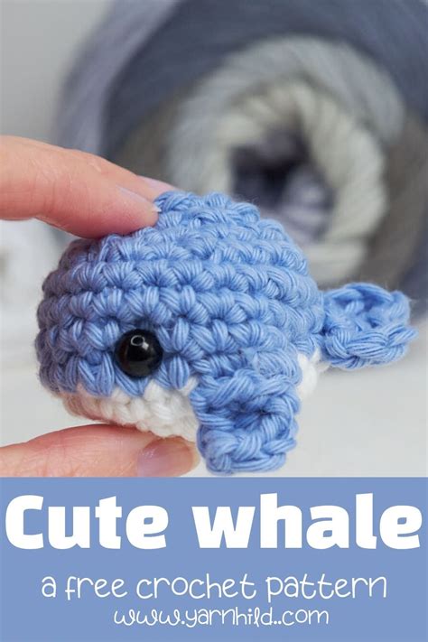 How To Crochet An Amigurumi Whale A Free Crochet Pattern Artofit