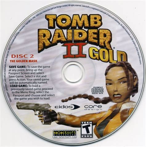 Tomb Raider Ii Gold Cover Or Packaging Material Mobygames