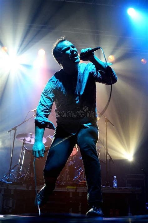 Future Islands (synthpop Electronic Dance Band) Performs at Razzmatazz Stage Editorial ...