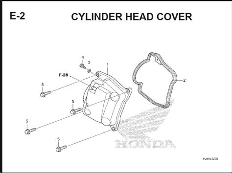 Gasket Cylinder Head Cover Pcx Vario Fi Vario Esp