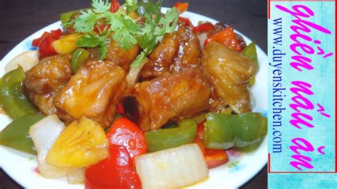 Top 9 sườn xào chua ngọt người hoa